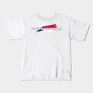 North Carolina Colored State Kids T-Shirt